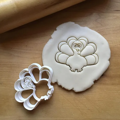 Miniatura 2 de Sweet Prints Inc - Cortador de galletas de pavo, apto para lavavajillas