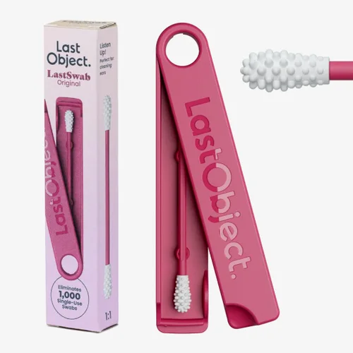 Miniatura 11 de LastSwab® Hisopos de algodón reutilizables para limpieza de oídos - Alternativa higiénica a los hisopos de algodón desechables - Fácil de limpiar