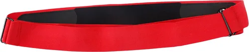 Miniatura 6 de Correa de pecho de repuesto para monitor de frecuencia cardíaca compatible con Myzone Strap MZ-3 y MZ-1Belt 2 unidades Rojo Negro