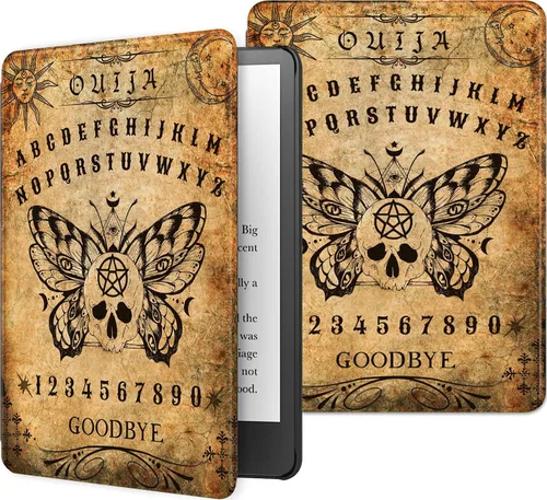 Miniatura 40 de Funda para Kindle básico de 6 pulgadas (11.ª generación), múltiples ángulos, piel sintética, delgada, con función de encendido y apagado automático