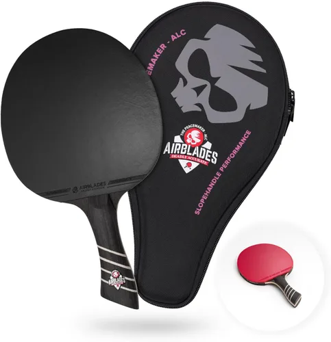 Miniatura 11 de The Peace Maker ALC - Professional Ping Pong Paddle - Carbon Fiber Table Tennis Racket Producing Maximum Spin & Control for All Levels - Hard Carry