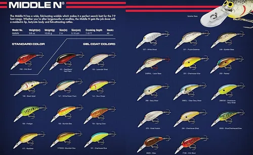 Miniatura 2 de Norman Bajo Crankbait de profundidad media N