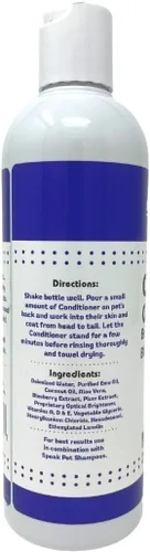Miniatura 2 de Speak Pet Products Acondicionador de enjuague en crema natural para perros, ciruela de arándanos iluminadores, 17 onzas