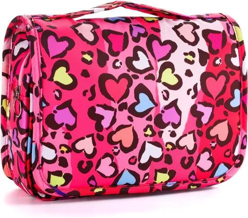 Miniatura 26 de Neceser colgante para niños para niñas y niños, púrpura, ((Butterfly-Purple)