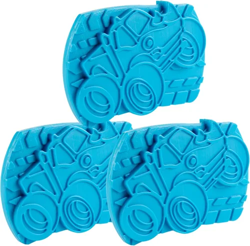 Paquetes de hielo duros para niños (paquete de 3) paquetes de congeladores delgados y ligeros, reutilizables, enfriadores de larga duración Monster