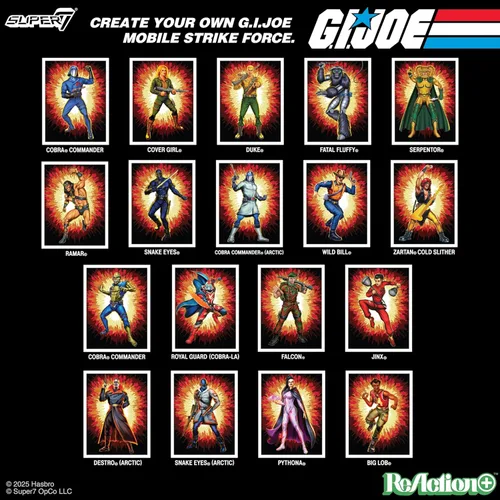 Miniatura 5 de Super7 G.I. Joe Reacción+ Ola 05 (Película) - Destro Ártico (Película) Figura de Acción