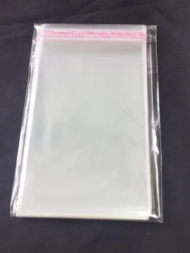 Miniatura 3 de Bolsas de plástico transparentes, 200 piezas, de 10 x 15 cm, resellables, autoadhesivas, bolsas de celofán OPP para panadería, galletas, golosinas
