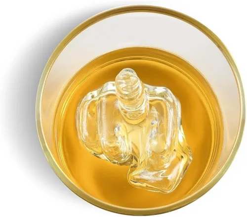 Miniatura 3 de Vasos de chupito personalizados – Vaso pequeño 3D de dedo medio de 4 onzas para chupitos de tequila – 1 pieza de vasos de chupito mini con vidrio