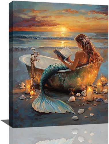 Miniatura 153 de Arte de pared con los 10 mandamientos, lienzo de los diez mandamientos, decoración de pared, pintura enmarcada inspiradora cristiana, obra de arte