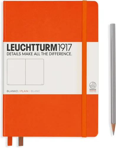 Miniatura 34 de LEUCHTTURM1917 - Cuaderno de tapa dura mediano A5 con 251 páginas numeradas para escritura y diario (verde menta, con puntos)