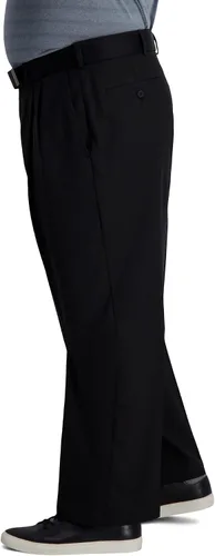 Miniatura 2 de Haggar Men's Cool Right Performance Flex Classic Fit Pleat Front Pant-Reg. and Big & Tall Sizes