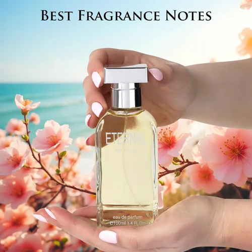 Miniatura 6 de Eternal for Women – 3.4 onzas líquidas Eau De Parfum Spray refrescante mezcla de cítricos florales y fragancias de almizcle huele fresco durante