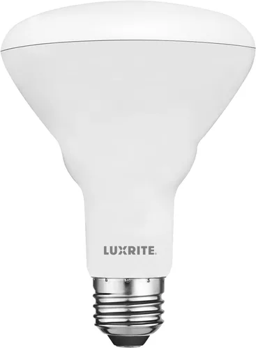 Miniatura 7 de LUXRITE Bombilla LED BR30, 8.5 W (equivalente a 65 W), blanco cálido de 2700 K, 650 lúmenes, Energy Star, regulable, clasificación húmeda, bombilla