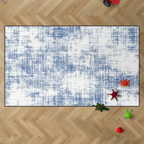 Miniatura 49 de TOMWISH - Alfombra abstracta pintada a mano en blanco y negro con pintura dorada, sala de estar, dormitorio, decoración de suelo, alfombra
