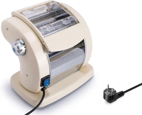 Miniatura 9 de Imperia Pastapresto Maker, potente máquina eléctrica de pasta de 120 V con motor, 100% fabricada en Italia, construcción de acero resistente con 6