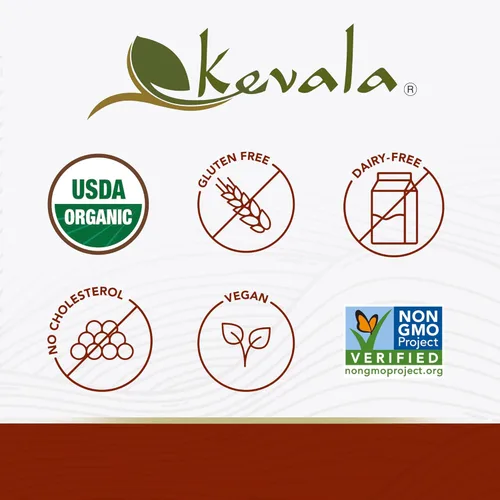 Miniatura 6 de Kevala Tahini negro orgánico – Pasta de sésamo negro sin gluten para alimentos dulces y salados, ideal para mezclar con una pasta de miso, tamaño a