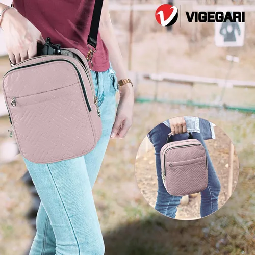Miniatura 7 de Estuche Suave para Pistola, Bolsa de Pistola para Mujeres, Bolsa de Pistola CCW, Bolsa Cruzada para Pistola, Bolsa de Pistola de Porte Oculto, Bolsa