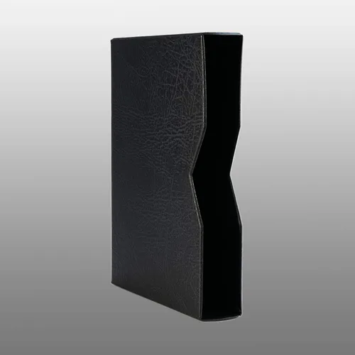 Miniatura 6 de Prophila stockbook 60 White Divided Sides Acolchado con estuche Negro