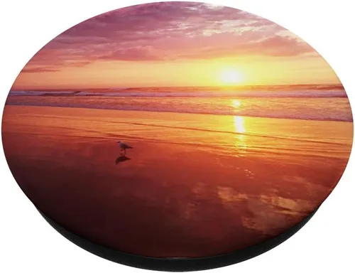 Miniatura 2 de Freedom Mood Sea Ocean Sunset Sunrise Sundown - Soporte y agarre para teléfonos y tabletas, Negro