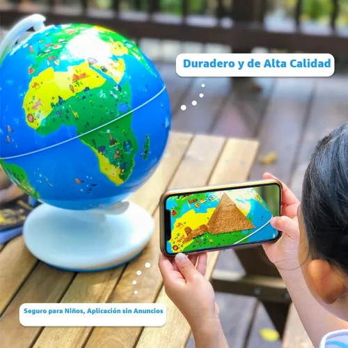 Miniatura 5 de Orboot de Shifu: El globo terráqueo educativo de realidad aumentada Juguete Stem para niños y niñas de 4 a 10 años Ideal para regalo