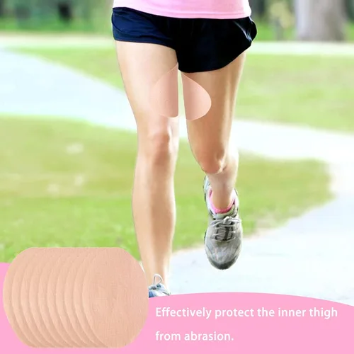 Miniatura 6 de Adhesivo interior antirozaduras en el muslo, autoadhesivo, resistente al desgaste, almohadillas antifricción para cuerpo, parche invisible ultrafino