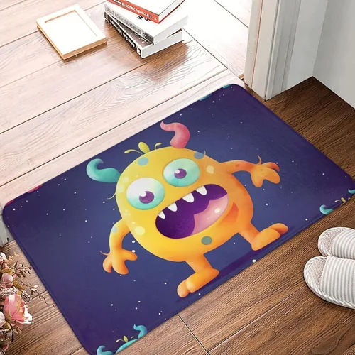 Miniatura 16 de Tapete para puerta delantera, tapete de bienvenida con estampado 3D de faro de playa, absorbente, antideslizante, tapete de entrada suave, alfombra