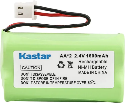 Miniatura 7 de Kastar Paquete de 2 baterías de repuesto para Vtech BT175242, BT-175242, BT275242, BT-275242, 6119, 6128, 6129, 89-1341-00-00, 8913410000, CS6128