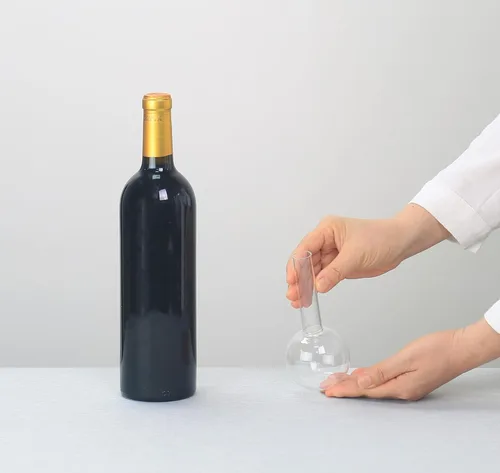 Miniatura 4 de CYS EXCEL Juego de 6 jarrones de cristal pequeños, pequeños jarrones de flores transparentes para centros de mesa de boda, decoración de mesa
