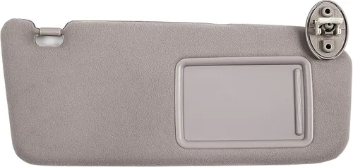 Ezzy Auto Visera solar gris claro para lado derecho del pasajero para Toyota Venza con techo corredizo 2009, 2010, 2011, 2012, 2013, 2014, 2015 y