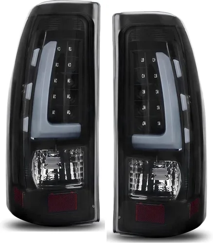 Miniatura 9 de DWVO Conjunto de luces traseras LED Compatible con 1999-2006 Chevy Silverado 1500 2500/2007 Silverado Classic / 99-02 GMC Sierra 1500 2500/01-02
