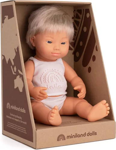 Miniatura 9 de Miniland Muñeca Niño Asiático 15'' (Caja) - Hecho en España, Anatómicamente Correcto, Calidad
