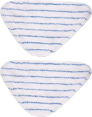 True & Tidy, Paquete de almohadillas de microfibra para mopa de vapor STM-300, se adapta a otras trapeadoras de vapor, lavable a máquina hasta 100