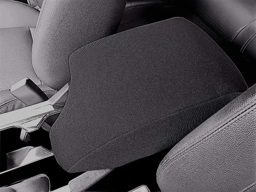 Miniatura 2 de Car Console Covers Plus Fabricado en Estados Unidos diseñado para Ford Ranger 2019-2023 de neopreno, protector de consola central, color negro
