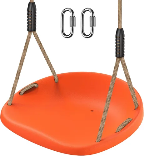Miniatura 11 de SELEWARE Juego de soportes de columpio de alta resistencia, kit de accesorios de columpio con marco A, 1 soporte medio y 2 soportes de base