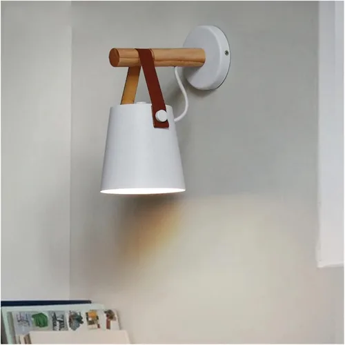Miniatura 3 de Aplique de pared moderno de granja, lámpara de pared retro industrial negra, lámpara de pared para dormitorio, mesita de noche, lectura, montaje
