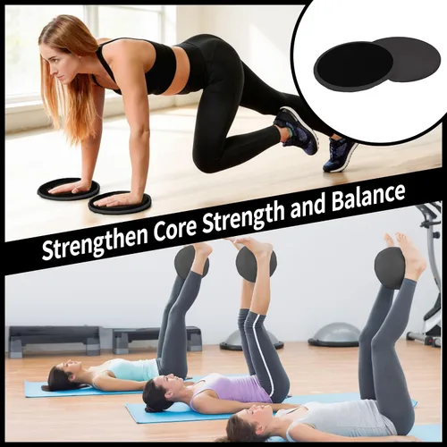 Miniatura 8 de DICYWUDI Kit esencial de pilates para mujeres caseras, equipo de pilates para entrenamientos, 6 bandas de resistencia de tela, anillo de yoga