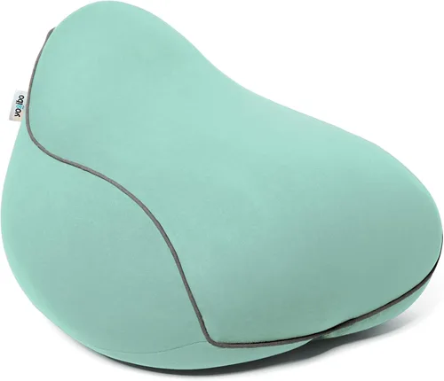 Miniatura 13 de Yogibo Sillón Puff Pequeño para Adultos, Niños y Adolescentes, Suave, de Felpa, Cómodo, Sensorial, Puff para Juegos, Funda Lavable, Azul