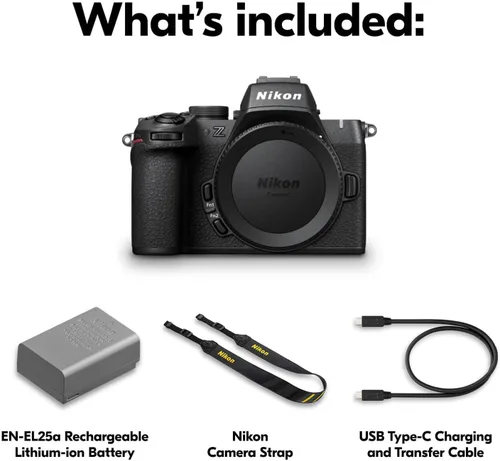 Miniatura 12 de Nikon Z50 II Cámara compacta sin espejo para fotos fijas/vídeo con preajustes de color fáciles y Compartir fotos inalámbrico Modelo Nikon USA