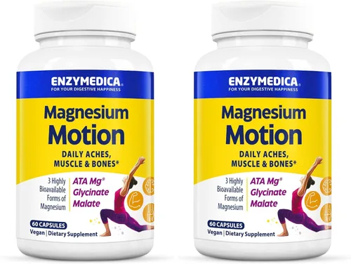 Miniatura 11 de Enzymedica Movimiento de magnesio, 60 CT