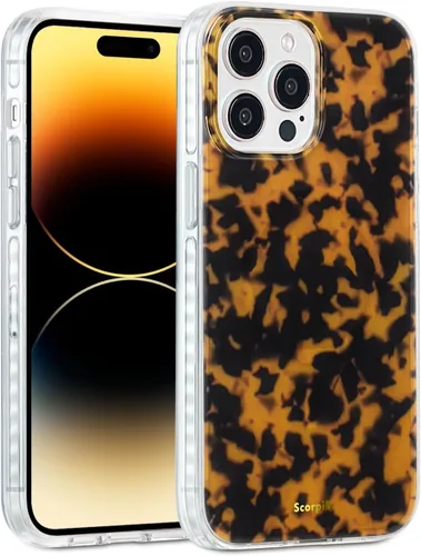 Miniatura 53 de SCORPIFY Funda para iPhone 13 con diseño floral de Nemophila azul, bonita funda transparente para teléfono con flores para mujeres y niñas