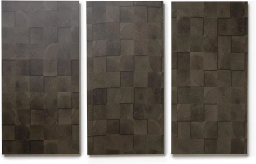 Lucida Surfaces Azulejos de vinilo de lujo para piso | Suelo adhesivo para pegar | 18 tablones de aspecto texturizado | Bloques de madera de fibra