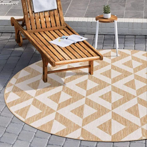 Miniatura 47 de Unique Loom Jill Zarin Outdoor Collection - Alfombra rectangular (2 pies 2 pulgadas x 3 pies 1 pulgadas, rectangular, beige y marrón)