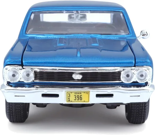 Miniatura 4 de Maisto 1:24 1966 Chevy Chevelle SS 396 Modelo de coche, multicolor