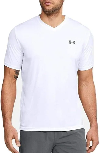 Under Armour - Camiseta deportiva de manga corta para hombre con logotipo