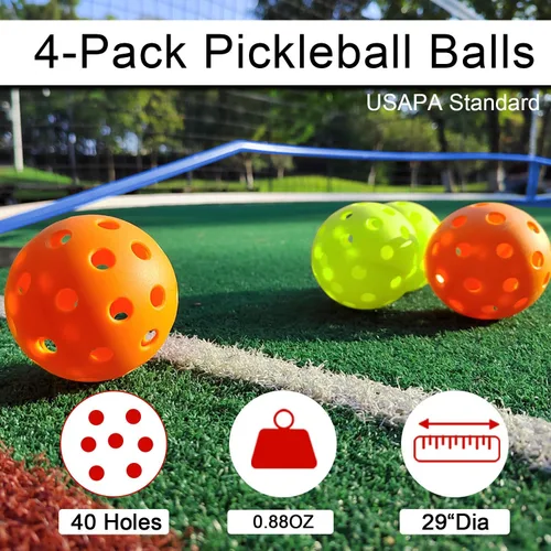 Miniatura 4 de Zdgao Portable Pickleball Net for Driveway, 22FT Regularion Size Pickle Ball Net with Pickleballs and Carry Bag, Easy Setup for Indoor Gym, Outdoor