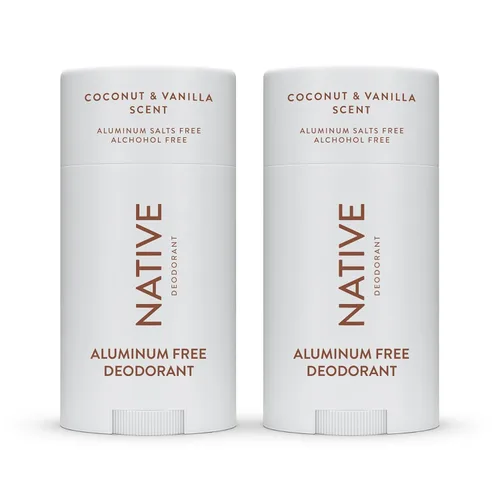 Miniatura 16 de Native Deodorant - Desodorante natural para mujeres y hombres, desodorante sin aluminio, con bicarbonato de sodio, probióticos, aceite de coco