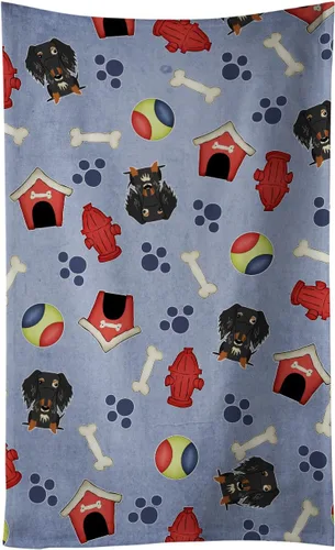 Miniatura 27 de Caroline's Treasures BB2654KTWL Dog House Collection Airedale - Toalla de cocina para invitados, toalla de baño decorativa para cara, té, paño