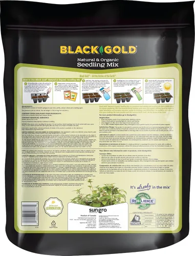 Miniatura 4 de Mezcla para Plántulas Black Gold 8qt