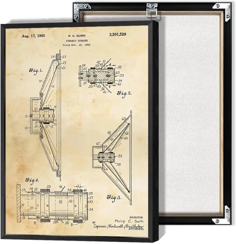 Miniatura 18 de Lienzo con estampado de patente para cámara, arte de pared, póster de dibujo de patente vintage, clásico, fresco, entusiastas de la fotografía