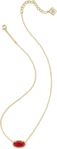 Miniatura 138 de Kendra Scott - Collar Elisa con dije para mujer, joyería de moda, chapado en oro de 14 quilates